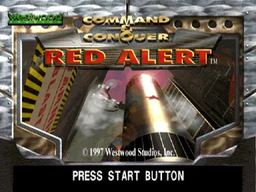 Command and Conquer - Red Alert (US) screen shot title